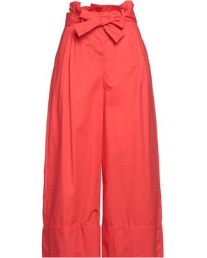 Caractere Pants Cotton - Red