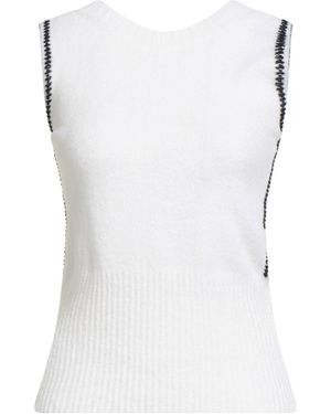 CESAR CASIER Pullover - Blanco