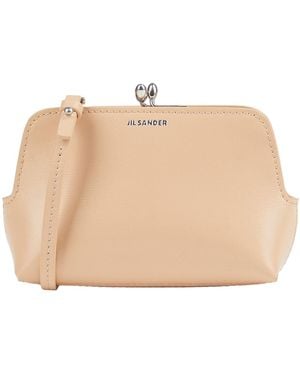 Jil Sander Crossbody Wallet - Natural