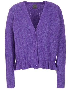 8 by YOOX Cardigan - Purple