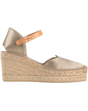 Pedro Garcia Espadrilles Viscose, Leather - Natural