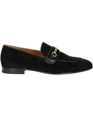 Tom Ford Loafers Textile Fibers, Leather - Black