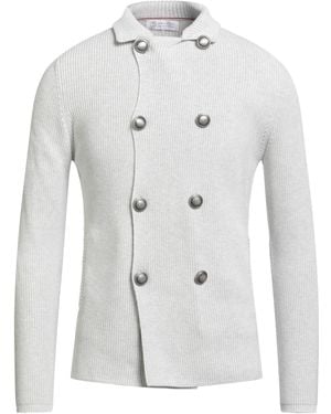 Brunello Cucinelli Strickjacke - Weiß