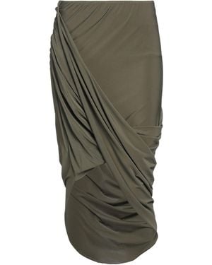 8pm Military Midi Skirt Viscose, Elastane - Green