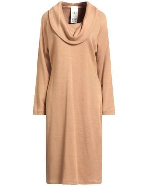 MILVA MI Sand Midi Dress Viscose, Polyester, Nylon - Natural