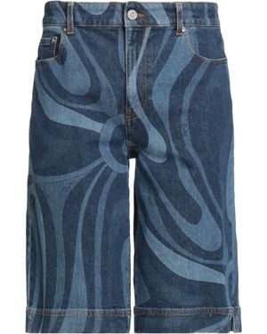 PUCCI Jeansshorts - Blau