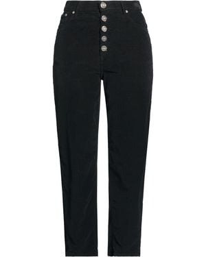 Dondup Pants Cotton, Lyocell, Elastane - Black
