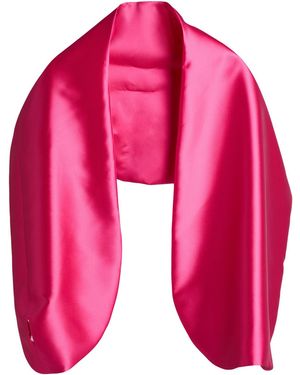 CAMILLA Fuchsia Scarf Polyester - Red