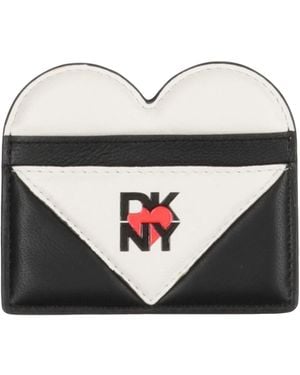 DKNY Cardholder Lambskin - Black