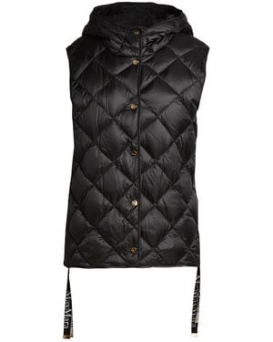 Max Mara Vest Polyamide - Black