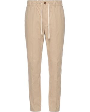 Tintoria Mattei 954 Trousers Cotton - Natural