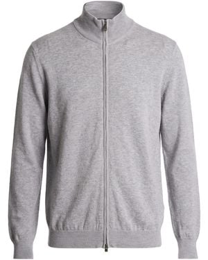 Fedeli Light Cardigan Cashmere - Gray
