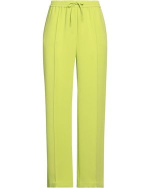 Her. Pants Recycled Polyester, Polyester - Yellow