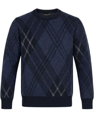 Roberto Collina Sweater Wool - Blue