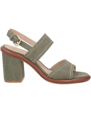 Roberto Festa Sandals Textile Fibres - Metallic