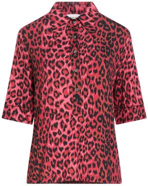 La Prestic Ouiston Polo Shirt Viscose, Elastane - Red