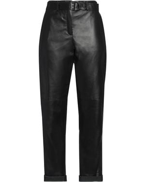 Akris Pants Lambskin, Wool - Gray