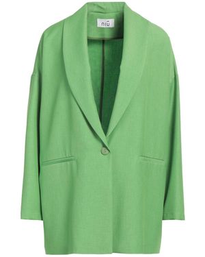 Niu Blazer Polyester, Cotton - Green