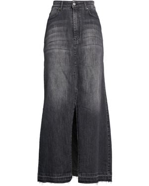 Dixie Denim Skirt Cotton, Elastane - Grey