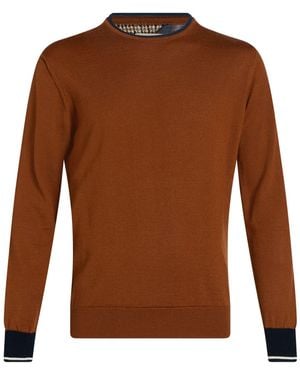 Bob Tan Sweater Wool, Acrylic - Brown