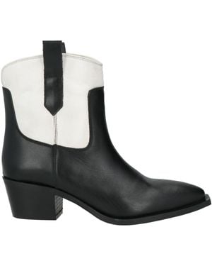 Divine Follie Botines De Caña Alta - Negro