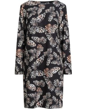 THE ABITO Milano Apricot Mini Dress Polyester, Elastane - Gray