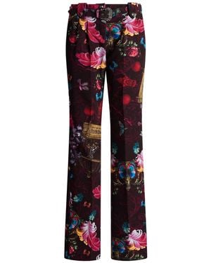 Versace Jeans Couture Pants Polyester, Elastane - Red