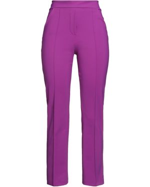 La Petite Robe Di Chiara Boni Trouser - Purple
