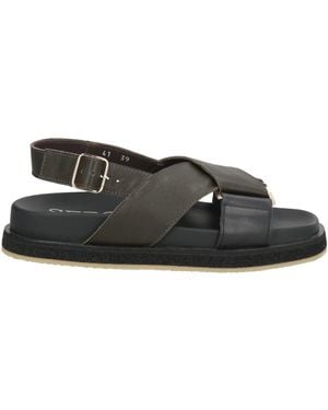 Seboy's Sandals Leather - Black