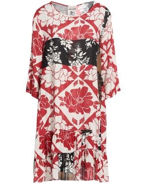 Semicouture Mini Dress - Red