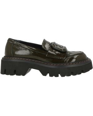 Bruglia Military Loafers Leather - Black