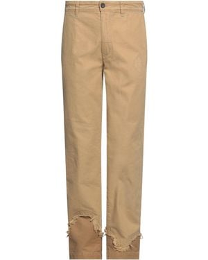 Incotex Camel Pants Cotton - Natural