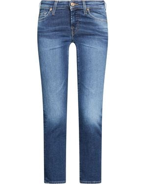 7 For All Mankind Jeans Cotton, Modal, Elastomultiester, Elastane - Blue