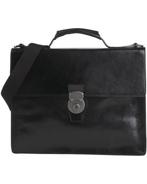 The Bridge Cross-Body Bag Leather - Black