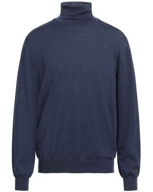 RICHARD OWE'N Rollkragenpullover - Blau