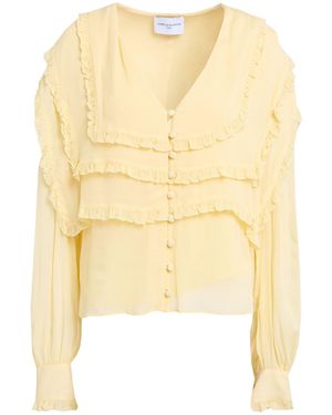 Isabelle Blanche Shirt Viscose - Yellow