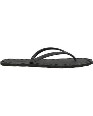 Carlotha Ray Thong Sandal Synthetic Material - Black