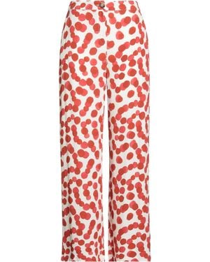 Hanita Pants Viscose - Red
