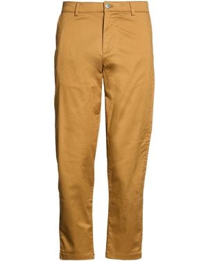 SELECTED Camel Pants Cotton, Organic Cotton, Recycled Cotton, Elastane - Natural