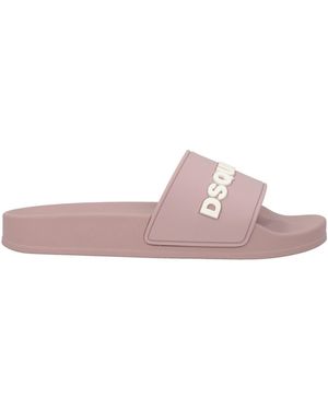 DSquared² Lilac Sandals Rubber - Pink