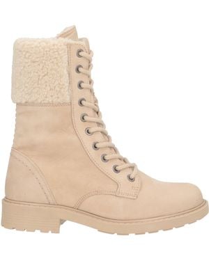Clarks Ankle Boots Leather - Natural