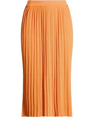 Angelo Marani Midi Skirts - Orange