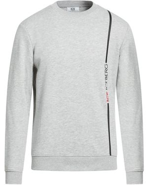 Ice Iceberg Sweatshirt Cotton, Viscose - Grey