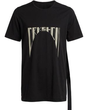 Rick Owens T-Shirt Cotton - Black