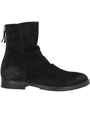 Moma Ankle Boots Leather - Black