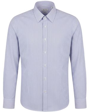 Bagutta Shirt Cotton, Polyamide, Elastane - Blue