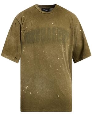 DSquared² T-Shirts - Grün