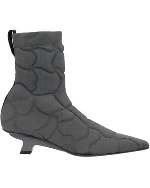Testoni Ankle Boots Textile Fibers - Black
