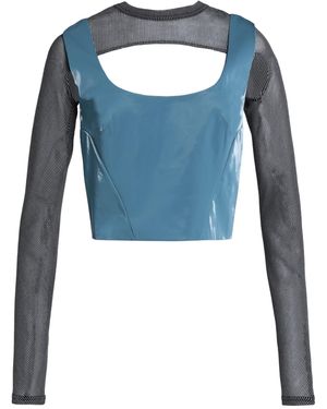 McQ Top - Blau