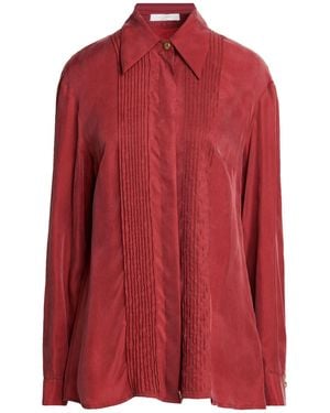 SILENCE LIMITED Shirt Cupro, Viscose - Red